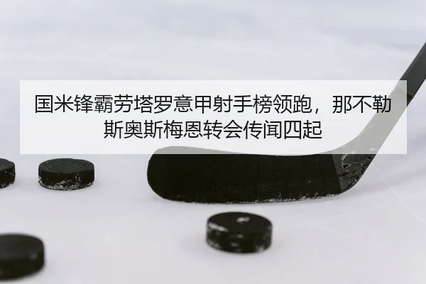 国米锋霸劳塔罗意甲射手榜领跑，那不勒斯奥斯梅恩转会传闻四起